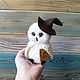Owl Hedgehog sitting Harry Potter. Stuffed Toys. ToysMari (handmademari). Интернет-магазин Ярмарка Мастеров.  Фото №2