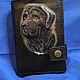 Leather business card case "CANE CORSO", Business card holders, Krivoy Rog,  Фото №1