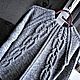 Свитер женский вязаный Элин из кид мохера и полушерсти. Свитеры. Скирта Наталья (авторское вязание). Интернет-магазин Ярмарка Мастеров.  Фото №2