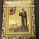 Икона Святая блаженная Матрона Московская. Иконы. Картины на золоте ART-on-GOLD. Ярмарка Мастеров.  Фото №6