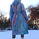 Winter coat'Cascade of tenderness'. Coats. silk wool. My Livemaster. Фото №5