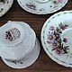 Винтаж: Чайный сервиз Royal Albert. Цветок месяца. Сервизы винтажные. Винтаж и Антиквариат из Европы. Ярмарка Мастеров.  Фото №8