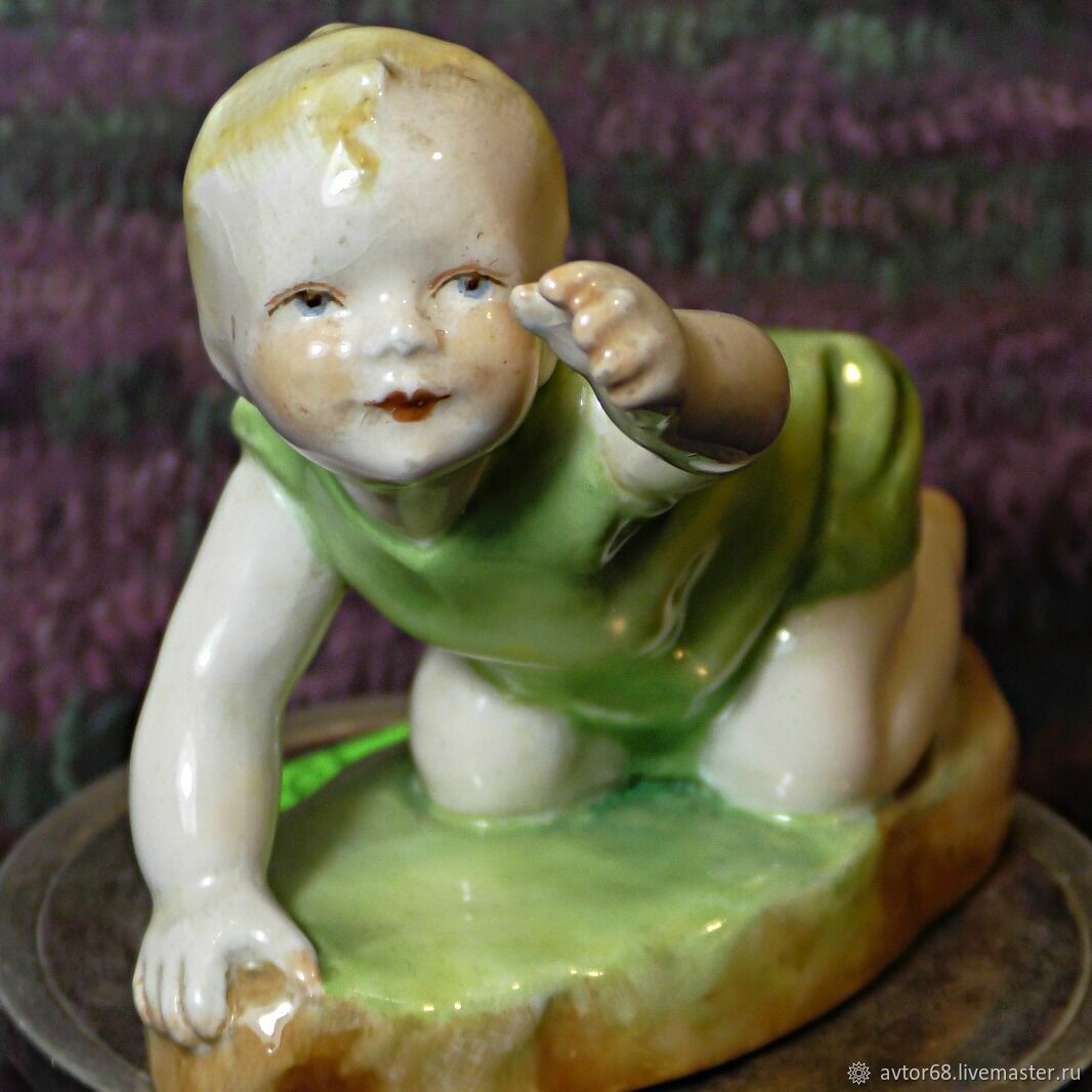 Винтаж: Робин.1937 год.Royal Worcester.Статуэтка.Англия, Статуэтки винтажные, Тамбов,  Фото №1