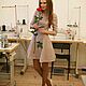 Cocktail dress (40/XS size) made of Italian jacquard, Dresses, Moscow,  Фото №1