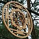 Заказать Дурга Янтра настенная, 26 см. Yantra Wood. Ярмарка Мастеров. . Оберег Фото №3