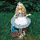  Алиса в стране чудес. Интерьерная кукла. Авторские куклы Амелиной Лилии (ameli-dolls). Интернет-магазин Ярмарка Мастеров.  Фото №2