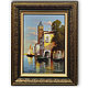 View in Venice/ 50h35 cm (inner r-r)/ buy an oil painting, Pictures, Moscow,  Фото №1