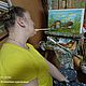 Заказать Божья благодать грибочки. Наталия Ж. Кисточка послушная губам. Ярмарка Мастеров. . Картины Фото №3