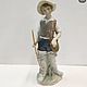 Статуэтка Рыбак Lladro Испания фарфор, Статуэтки, Москва,  Фото №1