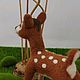 Оленёнок, игрушка из шерсти. Войлочная игрушка. Галина Федоренко(galushka and k). Ярмарка Мастеров.  Фото №4