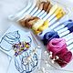 Набор для вышивки гладью. Наборы для вышивания. Yana Zakharova Embroidery. Интернет-магазин Ярмарка Мастеров.  Фото №2