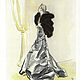 Винтаж: Иллюстрация VOGUE, сентябрь 15, 1937 г. (86 лет). Журналы винтажные. Vintagecover. Ярмарка Мастеров.  Фото №4
