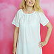 Nightgown of Batiste,Lisa the gift of a friend, Nightdress, Kursk,  Фото №1