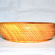 Wooden plate-saucer made of cedar wood. 16.0 cm.T8. Plates. ART OF SIBERIA. Online shopping on My Livemaster.  Фото №2