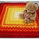 Colorful knitted handmade carpet from cord Italy-2. Carpets. knitted handmade rugs (kovrik-makrame). My Livemaster. Фото №4