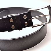 Аксессуары handmade. Livemaster - original item ADJUSTABLE leather belt for men. Handmade.