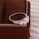 Золотое кольцо с бриллиантами. Кольцо помолвочное. FROLOF JEWELRY. Ярмарка Мастеров.  Фото №10