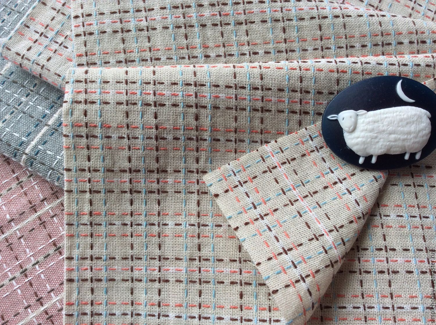 Фактурный хлопок в интернет-магазине на Ярмарке Мастеров | Ткани ...