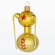 Винтаж: Елочная игрушка СПУТНИК стекло: модель 1960х гг,ИДЕАЛЬНАЯ!. Игрушки винтажные. Милый сердцу,винтаж.... Интернет-магазин Ярмарка Мастеров.  Фото №2