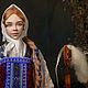  Аленушка с куделью. Интерьерная кукла. Ekaterina-295. Ярмарка Мастеров.  Фото №4