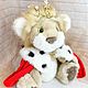 Король лев из натурального меха норки. Тедди Зверята. KS’youToys (ksuushapolza). Интернет-магазин Ярмарка Мастеров.  Фото №2