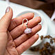 Серьги "Лаванда". Серьги классические. Juli accessories. Ярмарка Мастеров.  Фото №4
