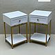 Bedside table LADY GOLD. Pedestals. 24na7magazin. My Livemaster. Фото №4
