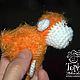 Master-class Sheep Squishy (keychain pendant). Knitting patterns. sToryToys. My Livemaster. Фото №5