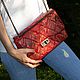 Сумка Санта Фе из кожи питона. Классическая сумка. EXOTIQUE LUXURY PYTHON. Интернет-магазин Ярмарка Мастеров.  Фото №2