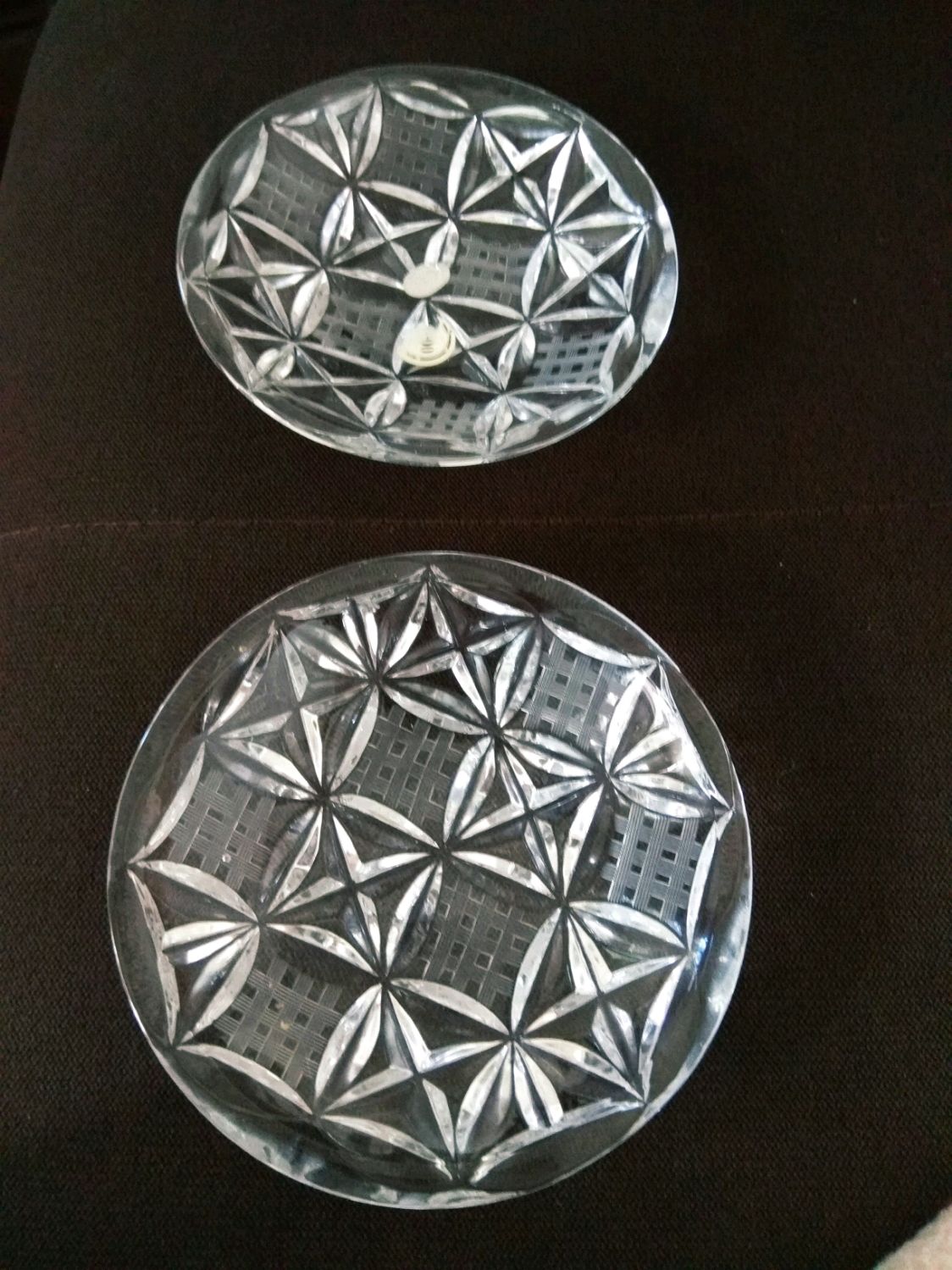 Винтаж: Хрустальные тарелочки СССР купить в интернет-магазине Ярмарка ...