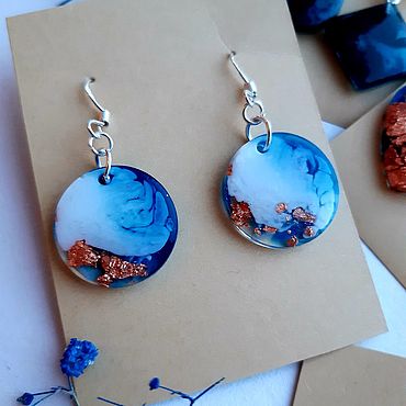 Украшения ручной работы. Ярмарка Мастеров - ручная работа Серьги "Краби". Handmade.