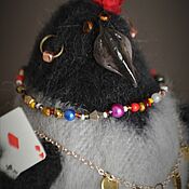 Куклы и игрушки handmade. Livemaster - original item crow Karma knitted. Handmade.