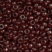 Материалы для творчества handmade. Livemaster - original item 10gr seed Beads 8/0 Toho 46 red brown TOHO Japanese seed beads of nepras. Handmade.