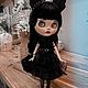 Кукла Блайз Wednesday Addams Вензди (Уэнздей) -в наличии. Шарнирная кукла. Юлия. Ярмарка Мастеров.  Фото №5
