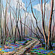 Pintura al óleo Primavera en el bosque, Pictures, Rossosh,  Фото №1