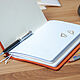 Leather notebook 'Bright' 21h11cm. Notebook. sunleaves (SunLeaves). Online shopping on My Livemaster.  Фото №2
