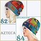 Шапки "AZTECA" № 82,84 и т д  ( из испанской пряжи)), Шапки, Москва,  Фото №1
