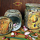 Jars for food spices tea 2 PCs. KITCHEN PROVENCE. Jars. pictures & decor of TanyaSeptember. Online shopping on My Livemaster.  Фото №2