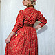 Русское платье. Платья. Лоскутный Дом (Elenat1906). Ярмарка Мастеров.  Фото №5