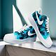 Кроссовки белые Nike Air Force 1 унисекс, кастом,космос ручная роспись. Кроссовки. Olgavolgoart. Роспись одежды и обуви. Кастом. Ярмарка Мастеров.  Фото №12