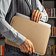 Чехол MacBook Air 13 кожаный  бежевый. Чехол. TONY LEO. Ярмарка Мастеров.  Фото №4
