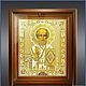 Icon of St. Nicholas the Wonderworker /in Kyoto/ №2 z422, Icons, Chrysostom,  Фото №1
