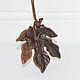 Amulet pendant 'Fig leaf', Pendant, Krasnodar,  Фото №1