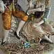 Винтаж: Большая шикарная статуэтка CAPODIMONTE-КАПОДИМОНТЕ, Италия 60г. Статуэтки винтажные. Сказочный уголок. Ярмарка Мастеров.  Фото №4