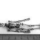 Подвеска из серебра Small Skeleton BBP34-03. Кулон. Blacksilver. Ярмарка Мастеров.  Фото №4