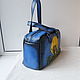 Custom painted leather bag for Marina. Classic Bag. Innela- авторские кожаные сумки на заказ.. My Livemaster. Фото №4