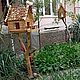 Кормушка для птиц и белок "Царская". Кормушки для птиц. Звезда Уссури. Ярмарка Мастеров.  Фото №4