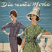 Винтаж handmade. Livemaster - original item Die neue Mode Magazine 1961 - Spring Issue. Handmade.