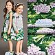 Заказать Платье из хлопка для девочки в стиле DG. Dress2Impress (elenarhamore). Ярмарка Мастеров. . Платье Фото №3