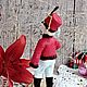 Ватная елочная игрушка : гусар. Елочные игрушки. Radost-na-elke-. Ярмарка Мастеров.  Фото №4